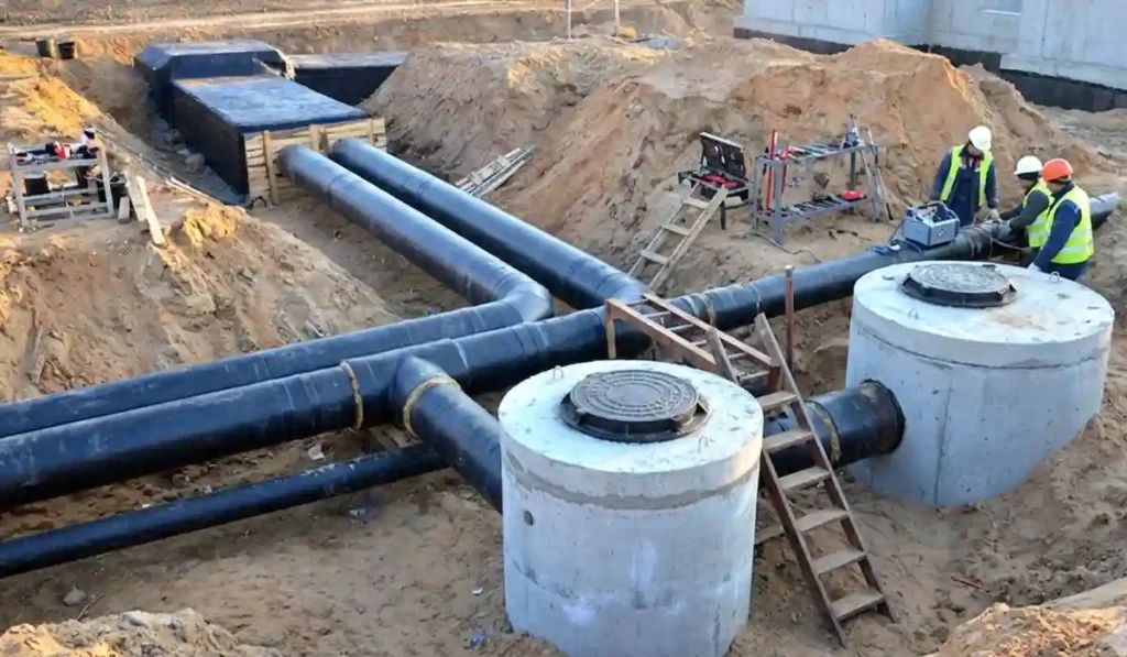 underground drainage systems Dubai
