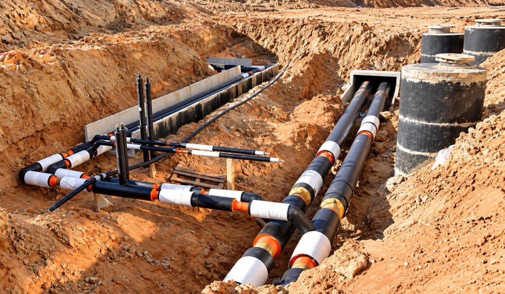 underground drainage fittings dubai